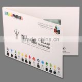 Hot sale 5 inch video brochure for new product launch advertising