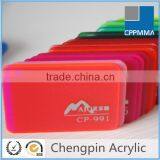 Advertising Board Use Colorful Clear Acrylic Panel Outdoor