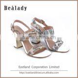 Wholesale China Slip on Peep Toe Sandals Imported Italian Shoes Dress Women thumbnail-4