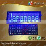 16X64 Pixel Led High Clear SMD Scrolling Text Multi-languages Programmable Led Sign thumbnail-2