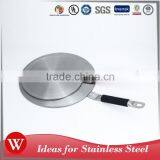 Kitchen Accessories Stainless Steel Induction Interface Heat Diffuser Plate With Silicone Handle