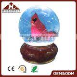 120mm Custom Made Snow Globes With Company Logo on Base Supplier's Choice