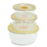 Microwave Keepingfresh Container With Breather(set of 3)