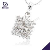 hot sale jewelry 2015 925 sterling silver natural stone necklace