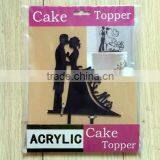 Mr&Mrs Wedding Cake Topper Bride and Groom Romantic With Heart thumbnail-4