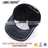 Wholesale Custom Black Snakeskin Snapback Cap thumbnail-6