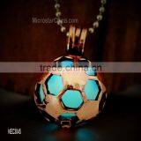 Glow in the Dark Fashion Football Necklace Gifts thumbnail-1