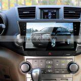 Android Car Video GPS Multimedia System for Toyota Highlander 2012 Kluger With Wifi, Bt, Dvr, Rear View Input thumbnail-3