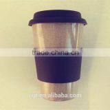 Eco-friendly Coffee Mug ,coffee Mug With Silicon Lid and Handle thumbnail-4
