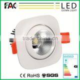 Lihgting Manufacturer High Quality 10w White Square Led Downlights 4500k