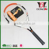 GT-625 orange good design aluminium & carbon fiber tennis racket with your tennis racket display/overgrip tennis