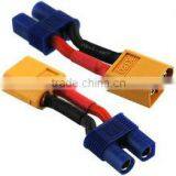 XT60 Male To Female EC3 Connector Adapter