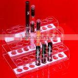 Factory Price Round Square 24 Holes Acrylic Lipstick Display Stand