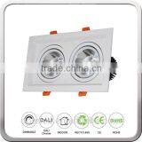 Two Three Heads Rectangular Led Grille Lamp Light Fixture Led Light Indoor Lighting 2*15W Downlight thumbnail-5