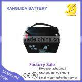 Kanglida Deep Cycle 12v 100ah Lead Acid Rechargeable Battery for Solar Panels Home System thumbnail-2
