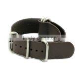28cm Length Genuine Leather Nato Watch Strap,leather Watch Strap Wholesale thumbnail-2