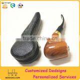 Customized leather high quality smoking set coporation souvenir
