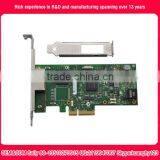High Speed Intel Pci-e Express I350-T2 Low Profile Bracket Gigabit Dual Port Optical Network Card thumbnail-2