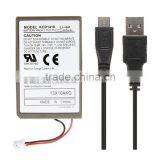 Wholesale Newest 2000mah For PS4 Double Shock 4 Controller Battery+ Charge USB Cable High Quality