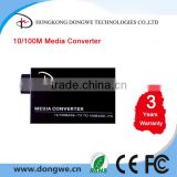 Active Fiber Optic Equipment 10/100/1000M Dual Fiber Media Converter 1310nm.20km SC Connector