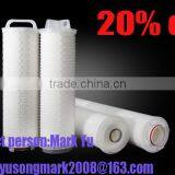 High Flow Water Filter Cartridge Pleating/large Scale Pleated Filter Cartridge/replacement for PALL and Parker Filter Cartridge thumbnail-6