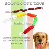 Promotional pet items sausage shaped 2014 new style novelty dog pet toy