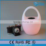 Waterproof Remote Control Rgb Color Changing Bluetooth Speaker Led Desk Lamp