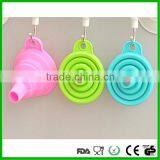 Food Grade Silicone Foldable Funnel Custom Mini Collapsible Funnel thumbnail-3