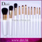 Pearl White Handle Makeup Brush Set Pro 11pcs Make up Brushes Diri Factory Price Girls' Cosmetics Tools Brush thumbnail-2