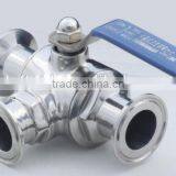 Sanitary Three Ways Ball Valve(Electric and Pneumatic) thumbnail-5