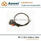 Throttle Lever Assy on Brush Cutter-trimmer Parts BG520 With Film Carburetor thumbnail-1