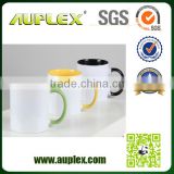11oz Reinforced Porcelain White Mugs Inner Color Mug from China 10 Year+ Manufacturer