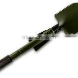 5 in 1 Folding Camp Shovel, Hoe, Compass, Saw and Bottle Opener With Free Compact Carrying Case thumbnail-4