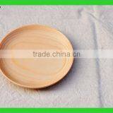 Custom Round Wood Plate Round Wooden Tray Wood Plate thumbnail-3