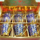 Clearance Sale Golden Arab Style Porcelain Tea Set thumbnail-4