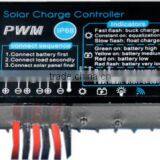 10A PWM IP68 Water-proof Solar Charge Controller Regulator With Light and Time Control