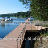 WPC Solid Wood Plastic Composite Decking for Outdoor/outdoor Waterproof Wooden Flooring thumbnail-1