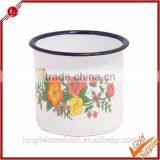 Durable and Safe Wholesale Direct From China Yiwu Customized Logo Printing Enamel Mug thumbnail-1