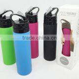 Food Grade Material Silicone Drinking Bottle & Silicone Bottle thumbnail-2