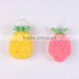 Pineapple Sponge Kitchen Cleaning Sponge PU Sponge Customized Shape thumbnail-1