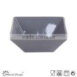 5.5" Solid Yellow Color Square Bowl in Solid Color thumbnail-3