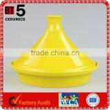 10" Good Quality Colorful Ceramic Tagine Cookware