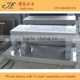 Cheap Tombstone Gray Granite Memorial Bench Bench Tombstone thumbnail-1