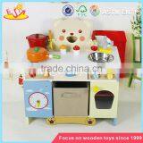 Wholesale Baby Wooden Kitchen Sets Toy, Top Fashion Kids Wooden Kitchen Sets Toy, Interesting Children Toy Kitchen W10C146 thumbnail-1