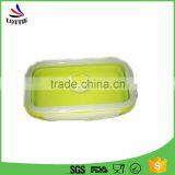 2016 Best Selling Eco-friendly Colorful Lunch Box Set Silicone Folding Lunch Box With Customized Logo thumbnail-2