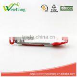 WCJ627 Premium Comfort Stainless Steel Locking Oblong Food Tong With Silicone Heads thumbnail-2