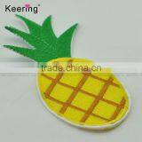 Bright-colored Pineapple Fruit Embroidery Textile Patch WEF-061 thumbnail-3