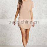 Women Mini Short Sleeve Casual T-Shirt Dress thumbnail-5