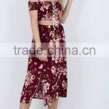 2017 Fashion Summer New Dress for Floral Print thumbnail-4
