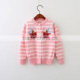 Factory Price Knitted Children Sweater With Embroidery Pattern thumbnail-3